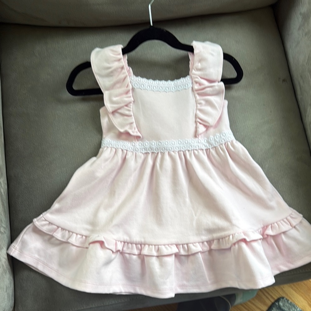 Adorable Pink Ruffle Dress